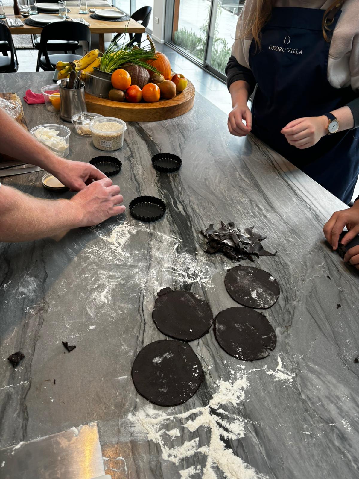 Guest Cooking Class – Okoro Villa Chocolate Orange Tart